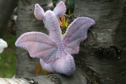 Baby Dragon, Light Purple / Yellow