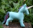 Aqua and Rainbow Unicorn
