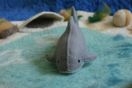 Bull Shark (Grey Stitching)