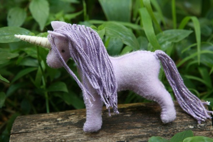 Purple Sparkle Unicorn