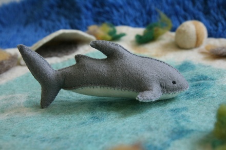 Bull Shark (Grey Stitching)