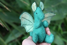 Baby Dragon, Dark Green