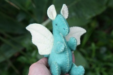 Baby Dragon, Green / Light Green