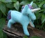 Aqua and Rainbow Unicorn