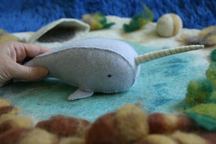 Soft Blue Narwhal