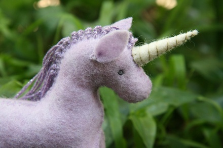 Purple Sparkle Unicorn