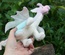 Taraleigh's Dragon, Pink & Aqua Blend