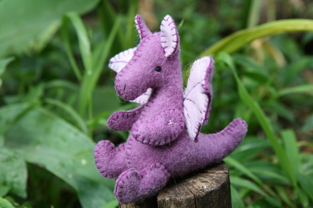 Baby Dragon, Purple
