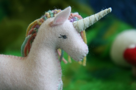 Pink and Rainbow Unicorn