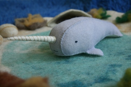 Soft Blue Narwhal