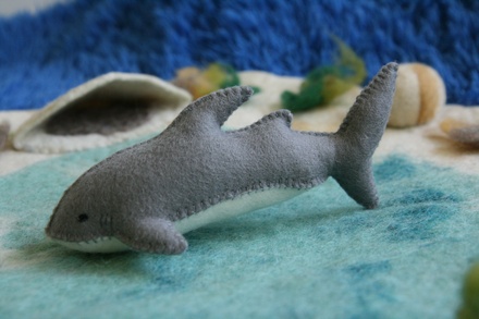 Bull Shark (Grey Stitching)