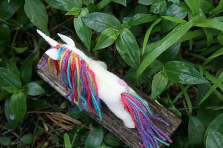 Rainbow and Heart Unicorn