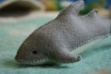 Bull Shark (Grey Stitching)