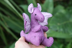 Baby Dragon, Purple