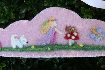 Girl & Dog Crown