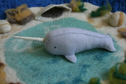 Soft Blue Narwhal