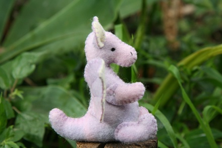 Baby Dragon, Light Purple / Yellow