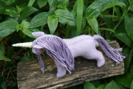 Purple Sparkle Unicorn