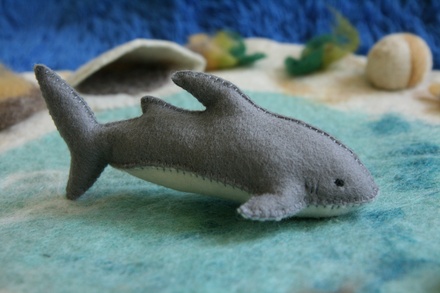 Bull Shark (Grey Stitching)