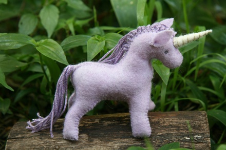 Purple Sparkle Unicorn