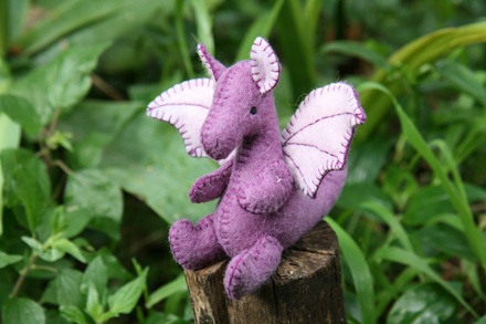 Baby Dragon, Purple