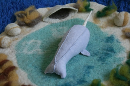 Soft Blue Narwhal