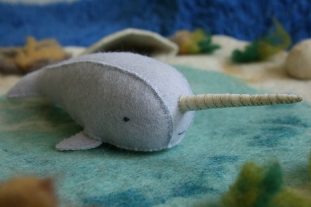 Soft Blue Narwhal