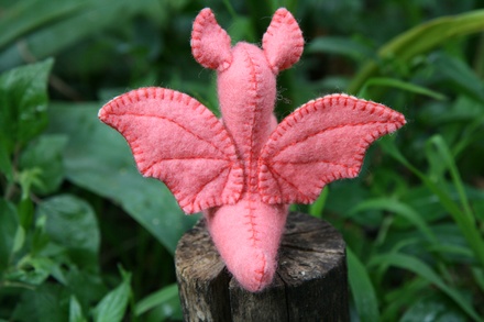 Baby Dragon, Light Red / Orange