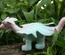 Taraleigh's Dragon, Pink & Aqua Blend