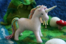 Pink and Rainbow Unicorn