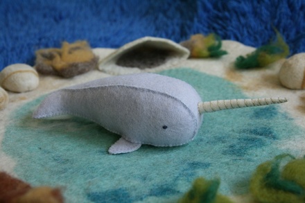 Soft Blue Narwhal