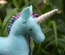 Aqua and Rainbow Unicorn